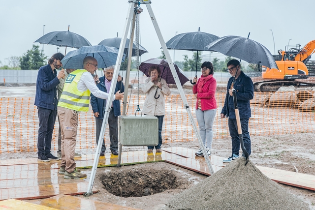 É lançada a pedra fundamental de um empreendimento em Eixample Sud del Prat